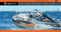 Desktop Screenshot of bikemarine.fi