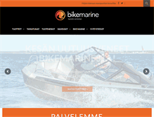 Tablet Screenshot of bikemarine.fi